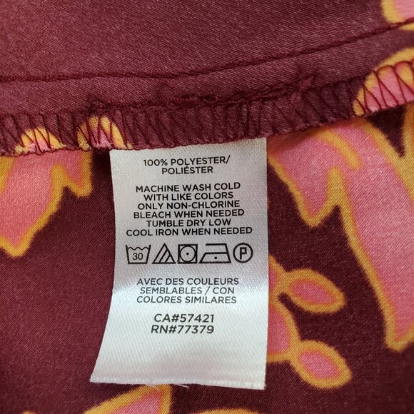 LOFT Outlet SZ 12 Women's Tropical Floral Midi Summer Dress - Picture 10 of 10